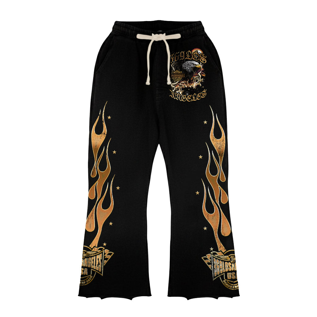 Racing Eagle Flare Sweatpants
