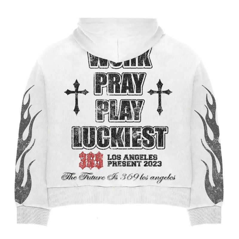 Luckiest Full-Zip Fleece Hoodie