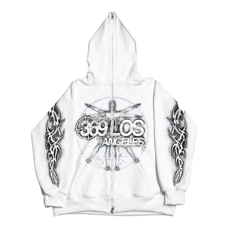 Leo Full-Zip Fleece Hoodie