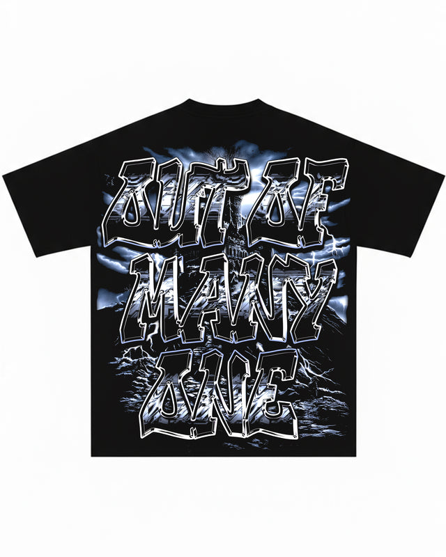 Out Of Many One Short-Sleeve T-Shirt & Flare Sweatpants Full Set