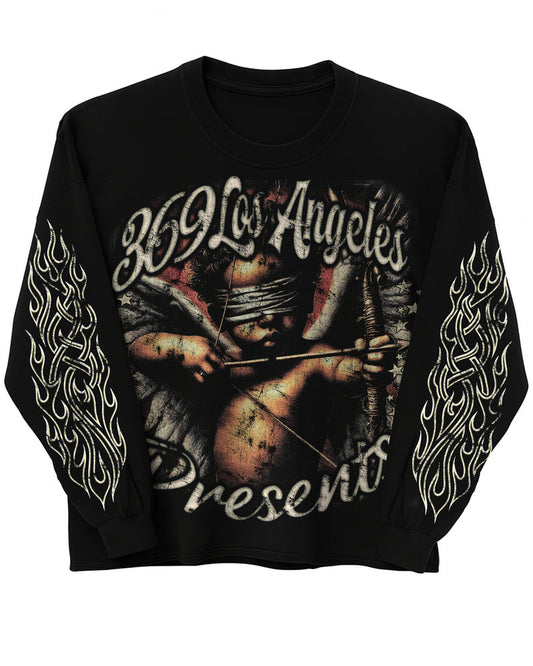 Cupid Forever Long-Sleeve T-Shirt