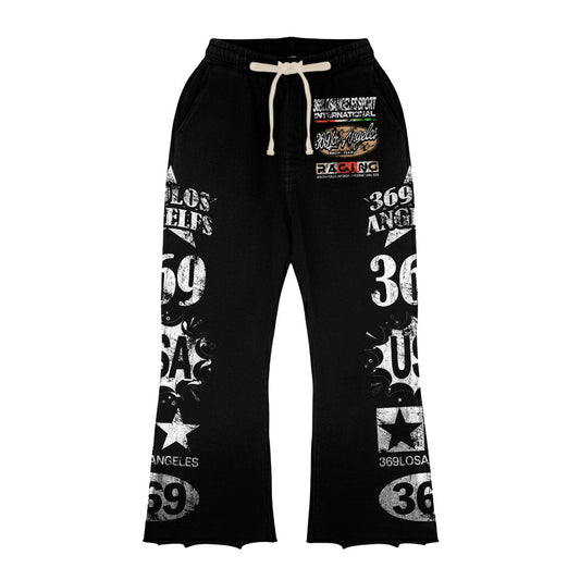 Global Motorsport Flare Sweatpants