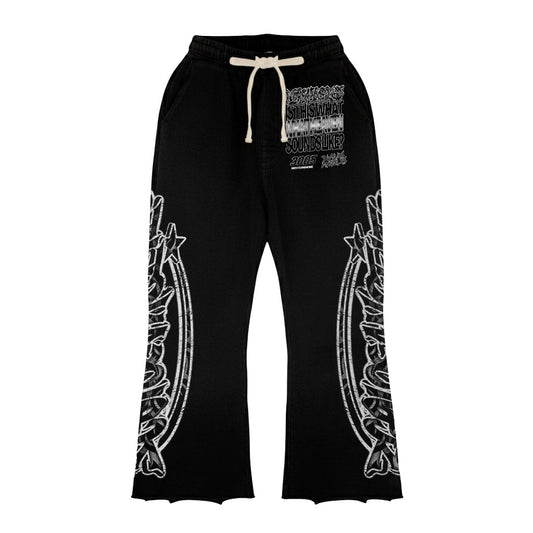 Heavan Sounds Flare Sweatpants