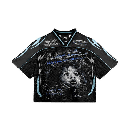 Records Short-Sleeve Football Jersey