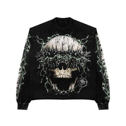 Skull Long-Sleeve T-Shirt