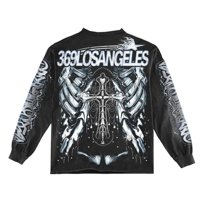 Fight For Glory Long-Sleeve T-Shirt & Flare Sweatpants Full Set