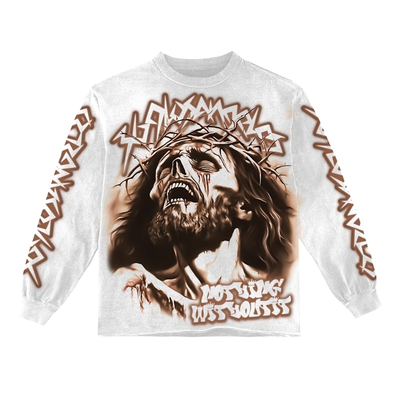 Nothing Without It Long-Sleeve T-Shirt & Flare Sweatpants Full Set