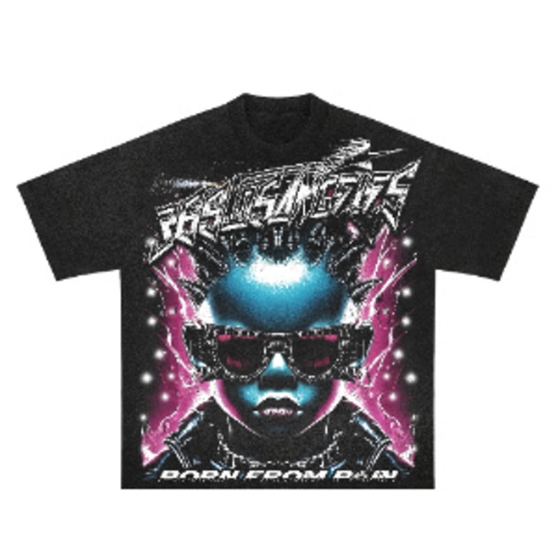 Born From Short-Sleeve T-Shirt & Flare Sweatpants Full Set