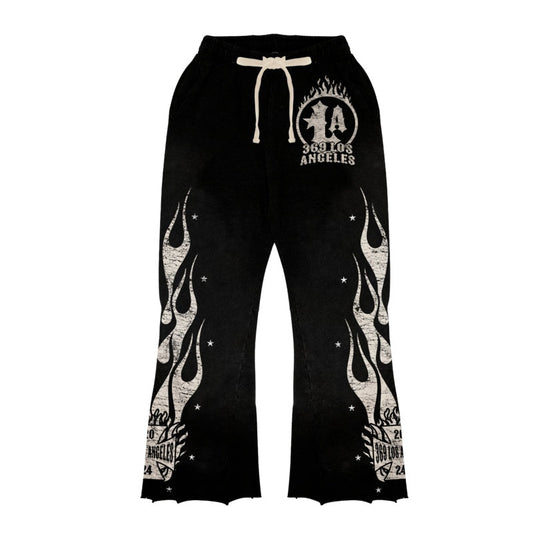 Snake Flare Sweatpants